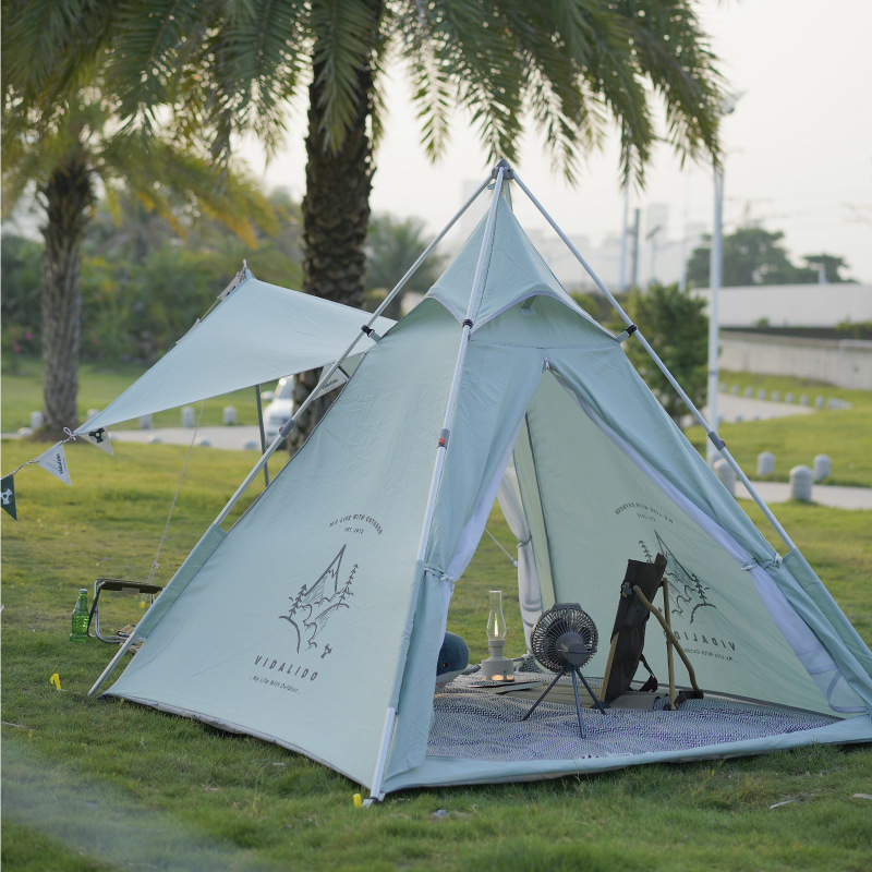 Vidalido outdoor camping indy automatic quick opening pudding children's tent baby game toy tent
