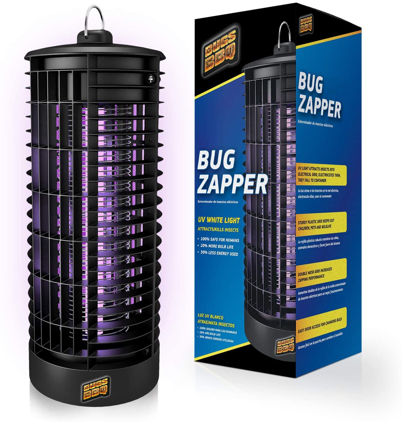 Outdoor Mosquito Trap Insect Zapper Bug Zapper Insects Killer Fly Trap Patio Insect Killer Zapper ราคา 1,084 บาท*ส่งฟรี