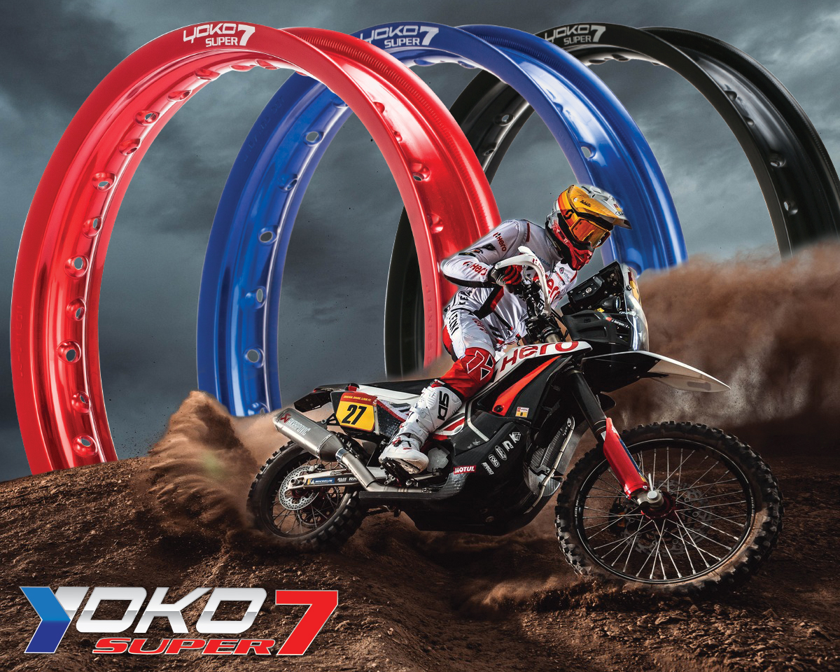 วงล้อ YOKO Super7 MT สีเงิน 36H ขอบ 17 เลือกขนาดได้ **ราคาต่อวง** ราคา 3,590 บาท*ส่งฟรี