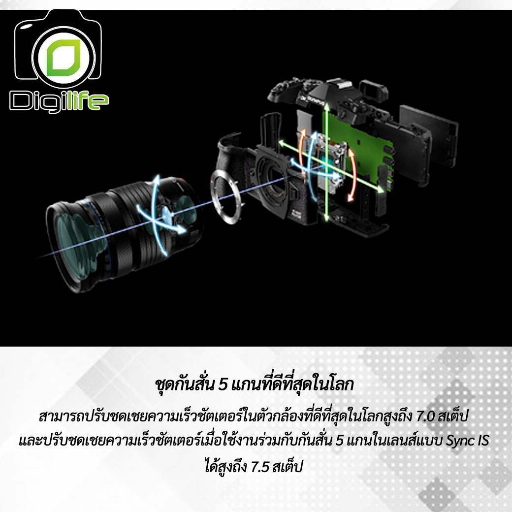 รูปภาพรายละเอียดของ Olympus Camera OMD E-M1 Mark III Kit ED 14-150 mm. F4-5.6 II - รับประกันร้าน Digilife Thailand 1ปี
