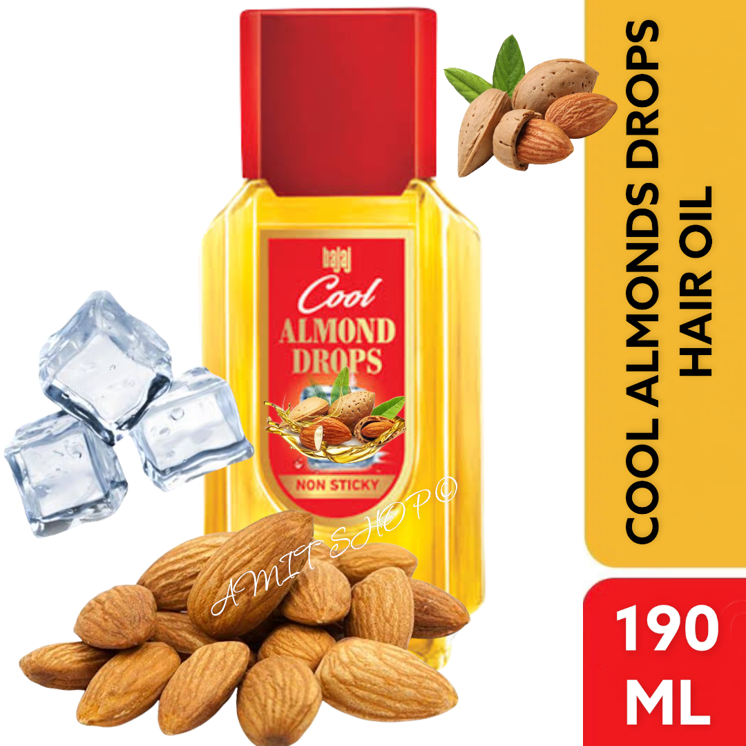 Bajaj Cool Almond Drops Hair Oil, 190 ml 