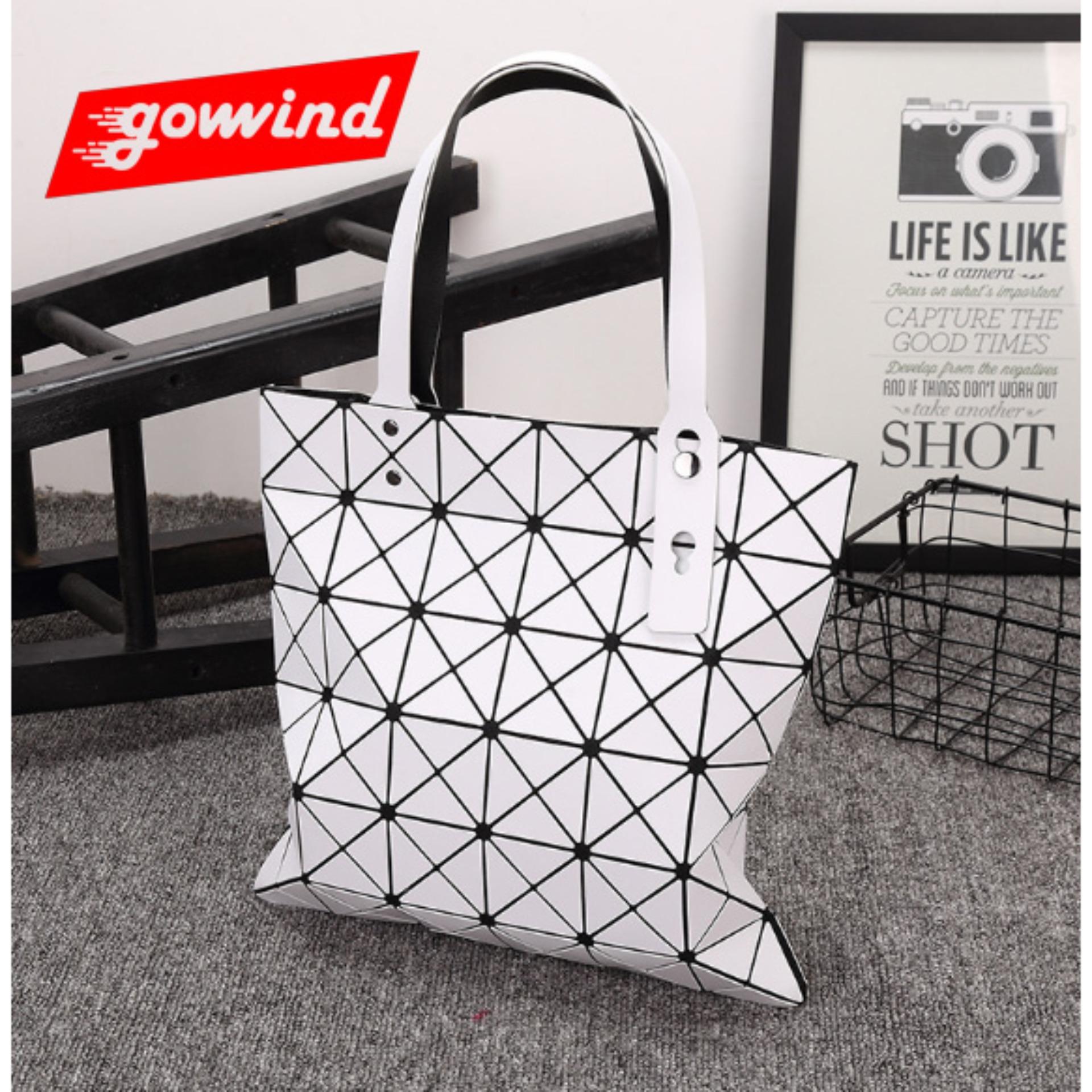 กระเป๋าถือ นักเรียน ผู้หญิง วัยรุ่น พิจิตร Gowwind Geometric Rhombus Bags 6x6 in