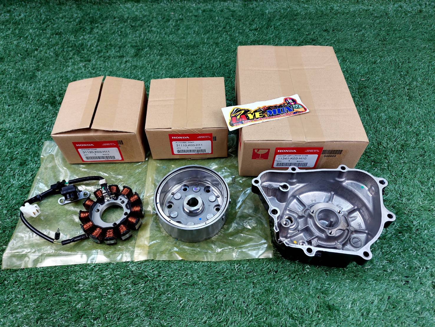 ชุดแปลงS4 ชุดเซ็ดS3 ไป-S4 แท้เบิกศูนย์ทุกชิ้น HONDA wave110i 2012-2020 รุ่นบังลมใหญ่ ราคา 2,750 บาท*ส่งฟรี