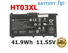 ภาพขนาดย่อของสินค้าHP แบตเตอรี่ HT03XL (สำหรับ Pavilion 14-CE0025TU 14-CE0034TX 15-CS0037T 250 255 G7) HP Battery Notebook แบตเตอรี่โน๊ตบุ๊ค เอชพี