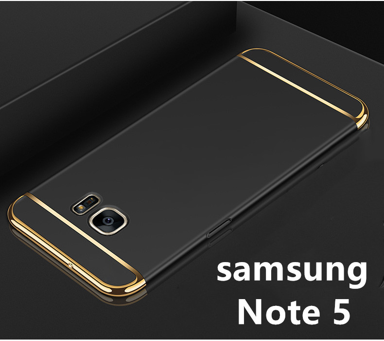 [ส่งจากไทย] Case Samsung galaxy Note 5 เคสโทรศัพท์ซัมซุง Samsung Note5 เคสประกบหัวท้าย เคสประกบ3 ชิ้น เคสกันกระแทก สวยและบางมาก สินค้าใหม