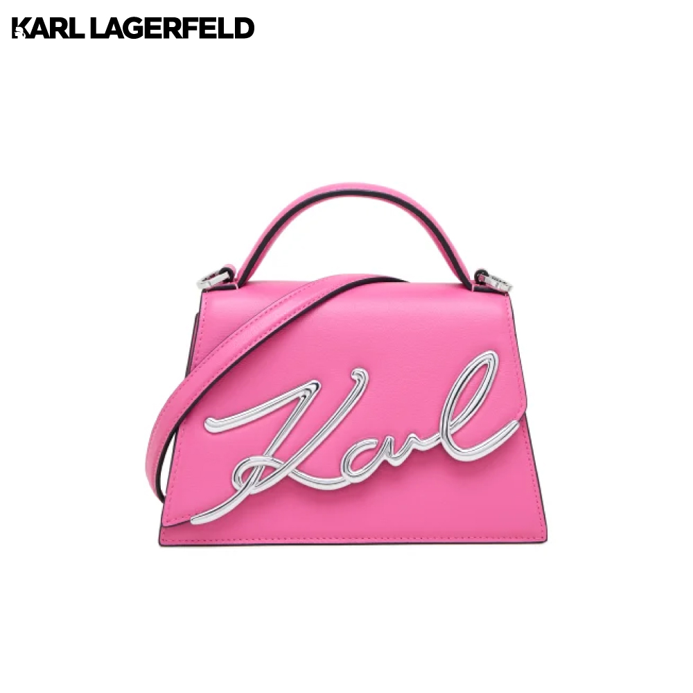KARL LAGERFELD - K/SIGNATURE SMALL CROSSBODY BAG 240W3004 กระเป๋าพาดลำตัว ราคา 15,500 บาท*ส่งฟรี