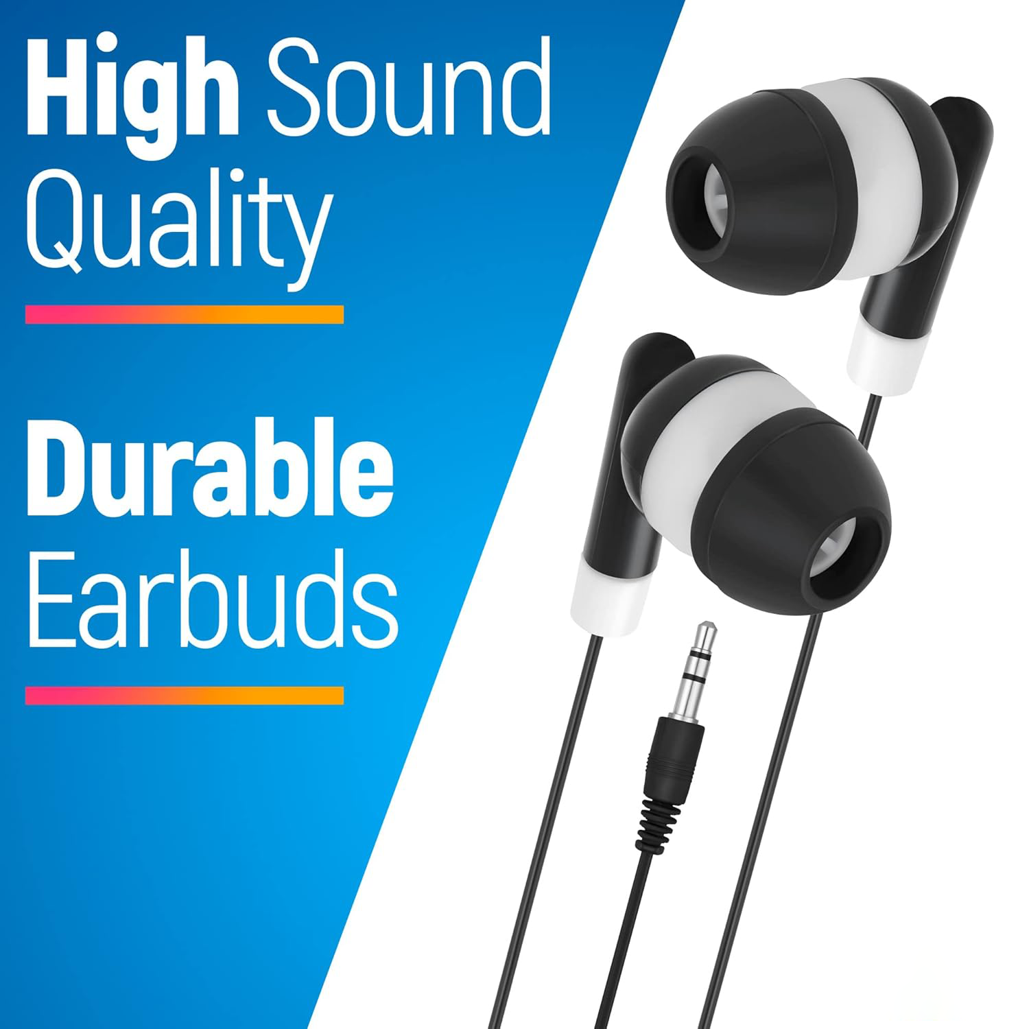 3.5MM หูฟังแบบมีสายหูฟังกีฬาพร้อมเบสสเตอริโอหูฟังชุดหูฟังสำหรับโทรศัพท์ไม่มีไมโครโฟน ราคา 1 บาท*ส่งฟรี