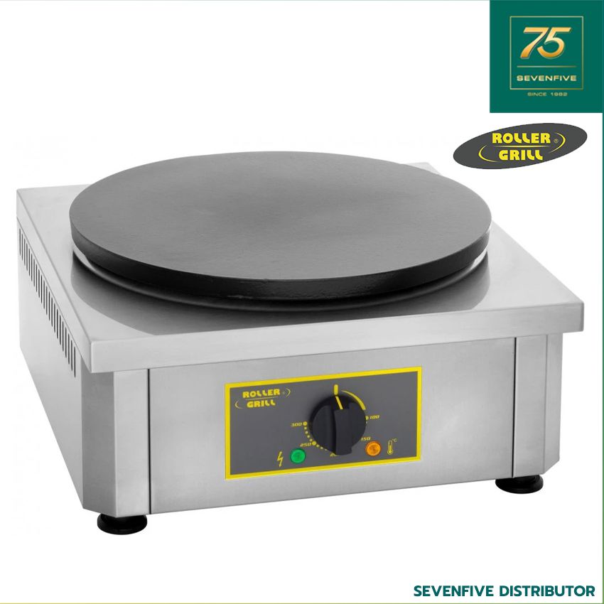 ROLLER GIRLL เครื่องทำเครป เตาเครป เตากลมหน้าเรียบ เส้นผ่าศูนย์กลาง400มม ROL1-CSE400 ราคา 29,953 บาท*ส่งฟรี