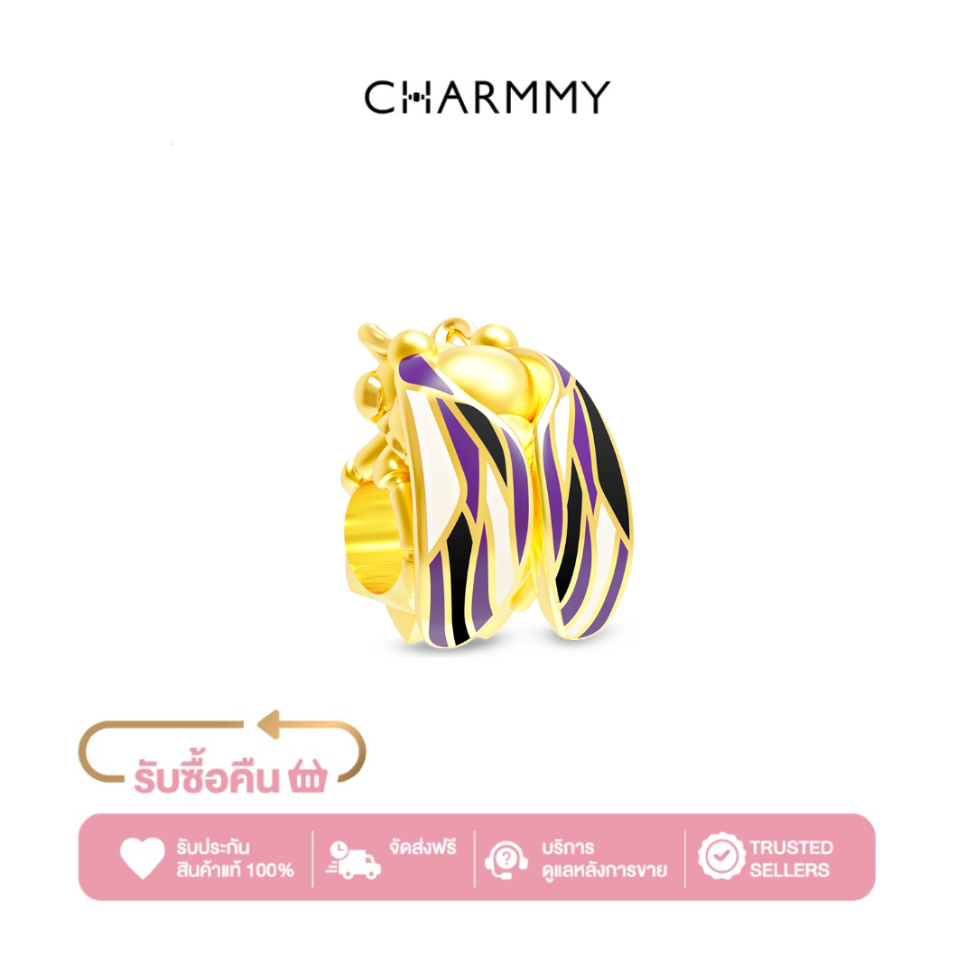 CHARMMY Thai Wealth Amulet พญาต่อเงินต่อทอง รุ่นดาวจักพรรดิ์ เรียกทรัพย์ ค้าขายร่ำรวย ทองคำแท้ 99.9% (มีใบรับประกัน) ราคา 10,090 บาท*ส่งฟรี