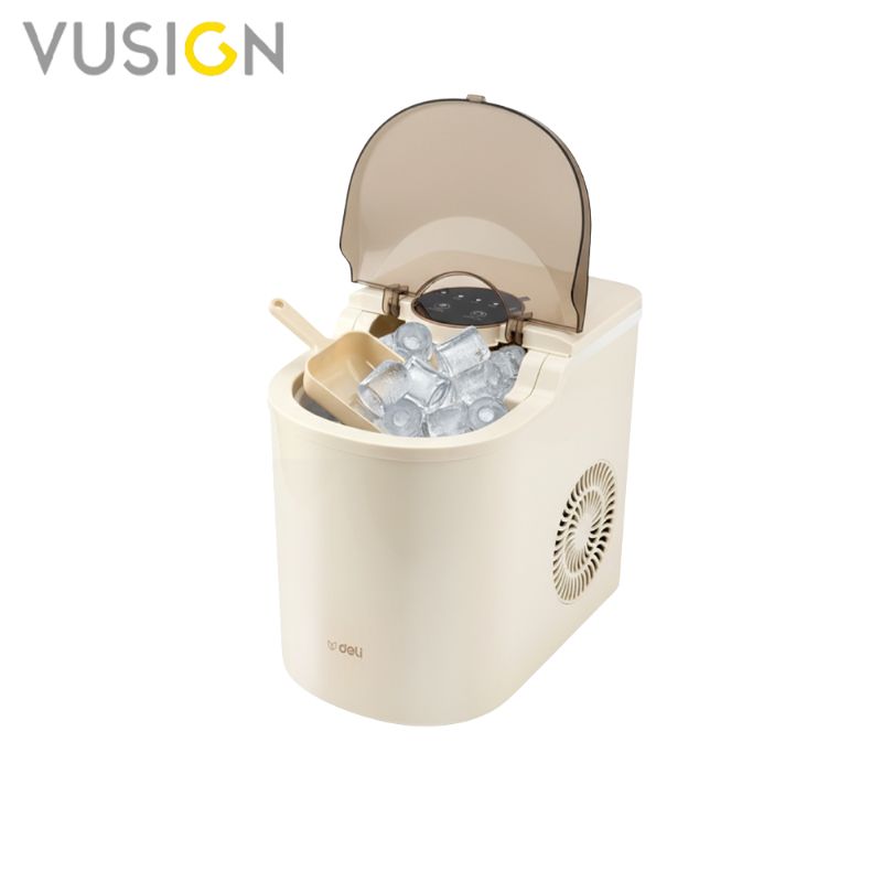 Vusign Automatic Ice Maker Ice Maker Free Ice Scoop, Makes Quickly Within 7 Minutes, 1.5 Liters, 7 Cubes Per Cycle, 110/120W, 1 Year Warranty, Ice Maker ราคา 2,699 บาท*ส่งฟรี