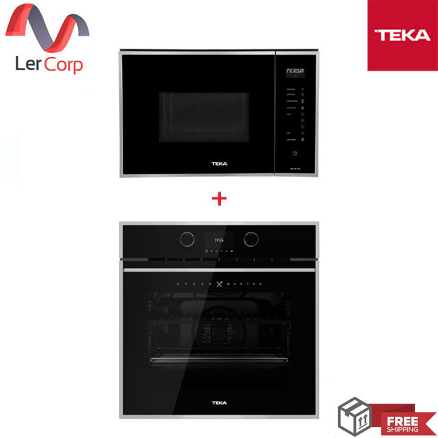 [0% 10 เดือน] (TEKA) เตาอบ มัลติฟังก์ชั่น ระบบ Pyrolytic SteakMaster + ไมโครเวฟ+ย่าง 25 ลิตร รุ่น ML 825 TFL ราคา 84,900 บาท*ส่งฟรี