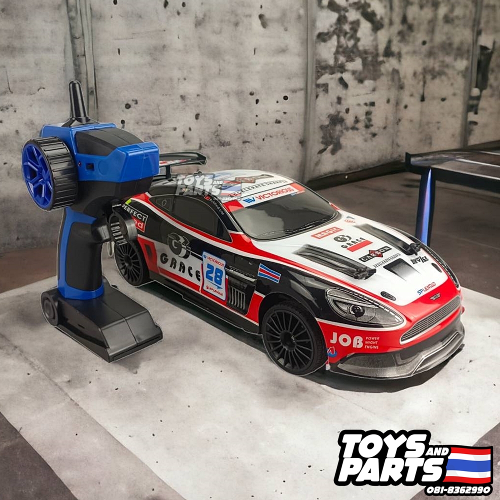 รถบังคับ​ IP-252(G) Drift รุ่นใหม่ แบต Lipo 7.4V 1 14​ ทรงเก๋งแต่งซิ่ง มีไฟที่ซุ้มล้อสุดแนว คลื่น 2.4Ghz. อุปกรณ์ครบตามภาพ ส่งจากกรุงเทพ ราคา 750 บาท*ส่งฟรี