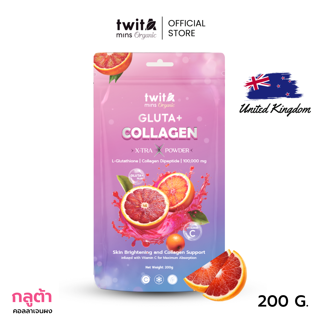glutathione powder in thailand Twitamins Gluta + 200g | Skin Superfood What you need to Weight:10gm Vitamins & Minerals 
Cardiovascular Support