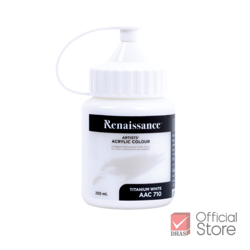 Renaissance สีอะคริลิค 250 มล. 5 เฉดสี จำนวน 1 ขวด