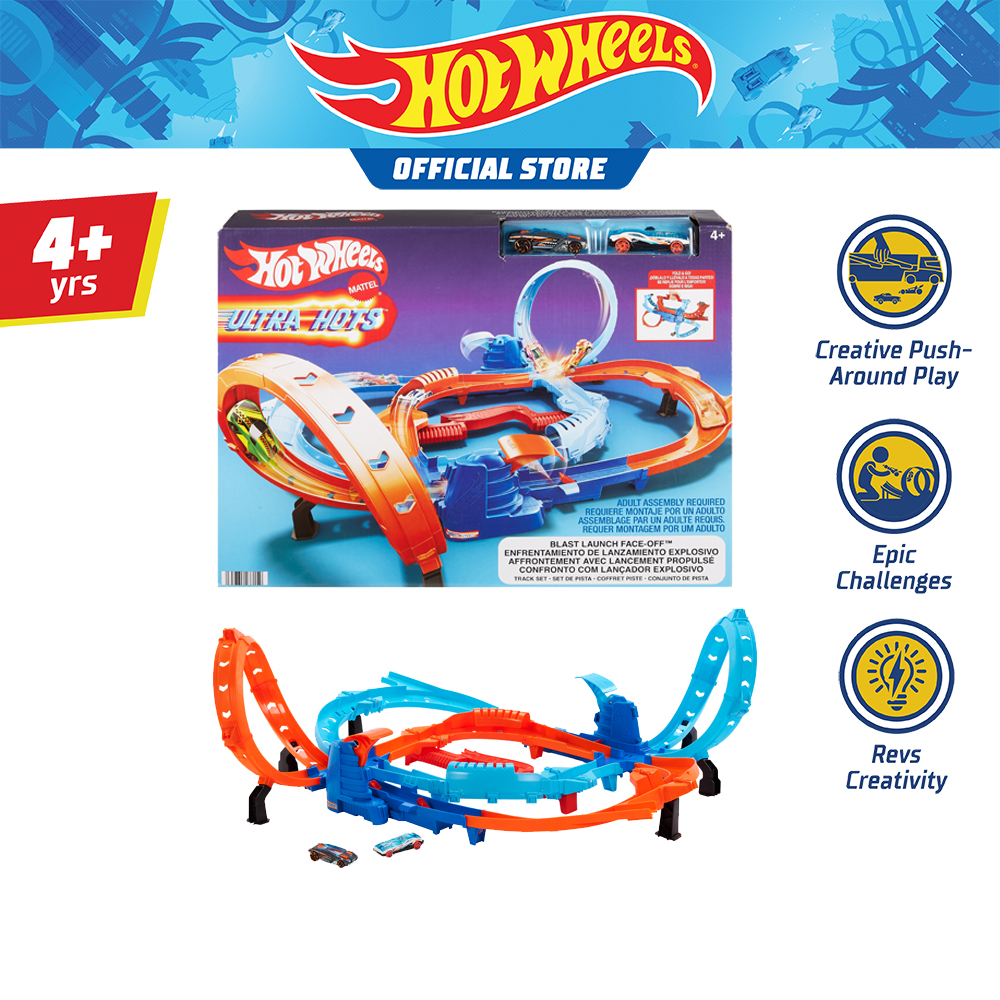 Hot Wheels Action Ultra Hots Turbo Tubes ชุดรางฮอตวีลส์ แอ็คชั่น แข่งติดเทอร์โบ HXR71 CH ราคา 3,140 บาท*ส่งฟรี