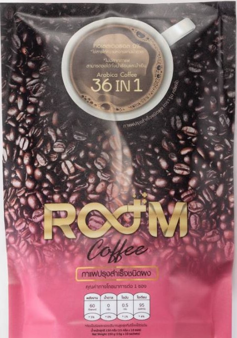 ROOM COFFEE กาแฟรูม (แพคใหญ่ 10 ถุง) กาแฟรูม คอฟฟี่ ราคา 3,888 บาท*ส่งฟรี
