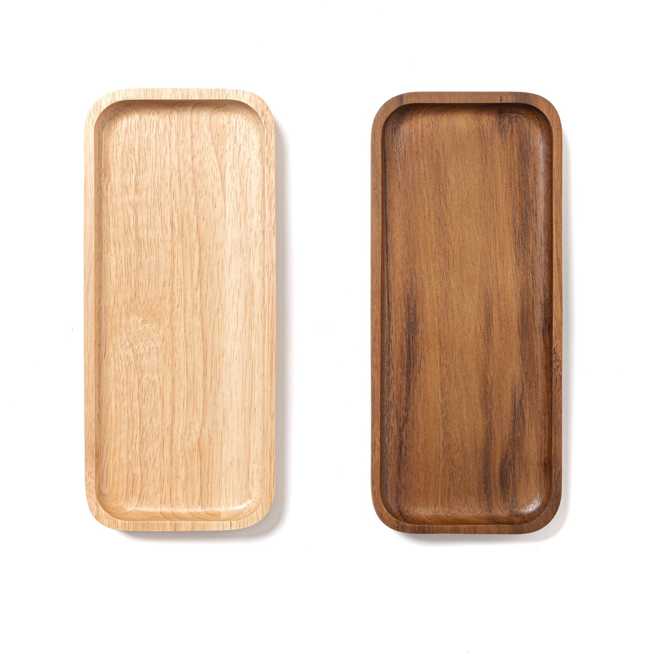 จานไม้ ถาดไม้ ทรงสี่เหลี่ยมผืนผ้ายาว The Wood's Tale LONG RECTANGLE PLATE จากไม้แท้ธรรมชาติ มีให้เลือก 2 สี ราคา 209 บาท*ส่งฟรี