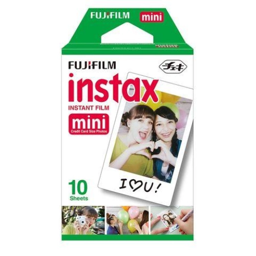 หมดอายุปี 10-2025 ถูกที่สุด!!พร้อมส่ง!!ส่งไว แพ็คเดียว 10ใบ ของแท้100% ฟิล์ม fujifilm instax mini film / instant film