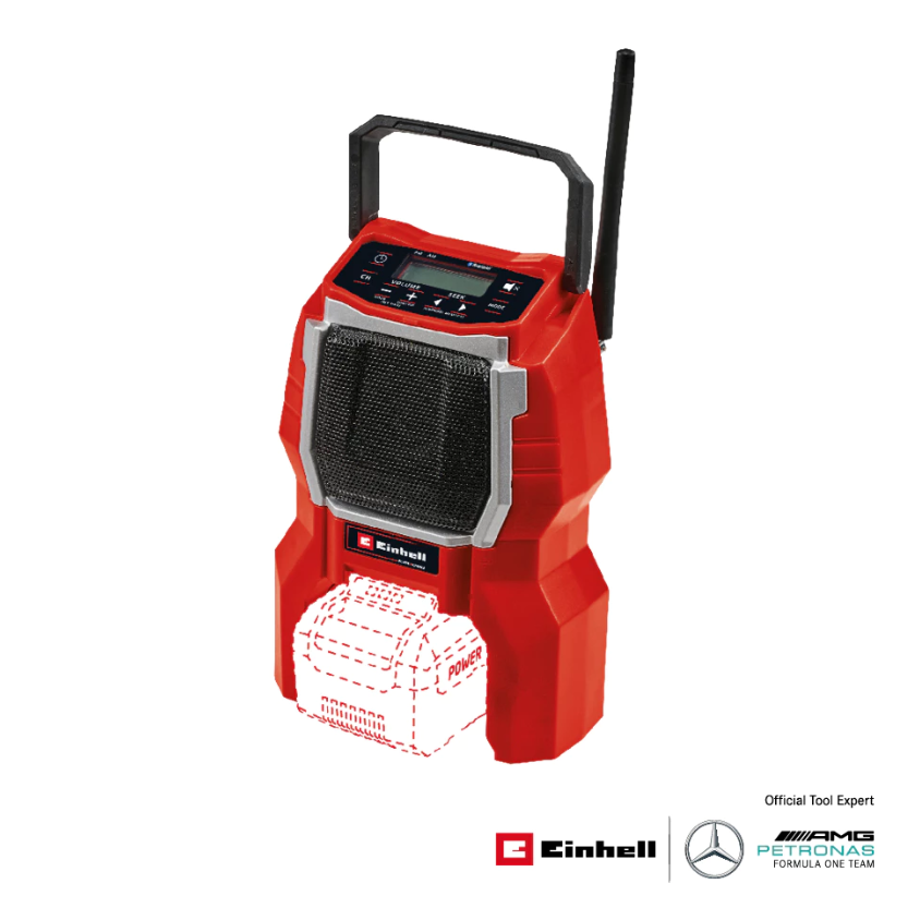 Einhell_Official Wireless Radio Player Model Tc-Ra 18 Li Bt [Product Does Not Include Battery/Charger] ราคา 2,480 บาท*ส่งฟรี