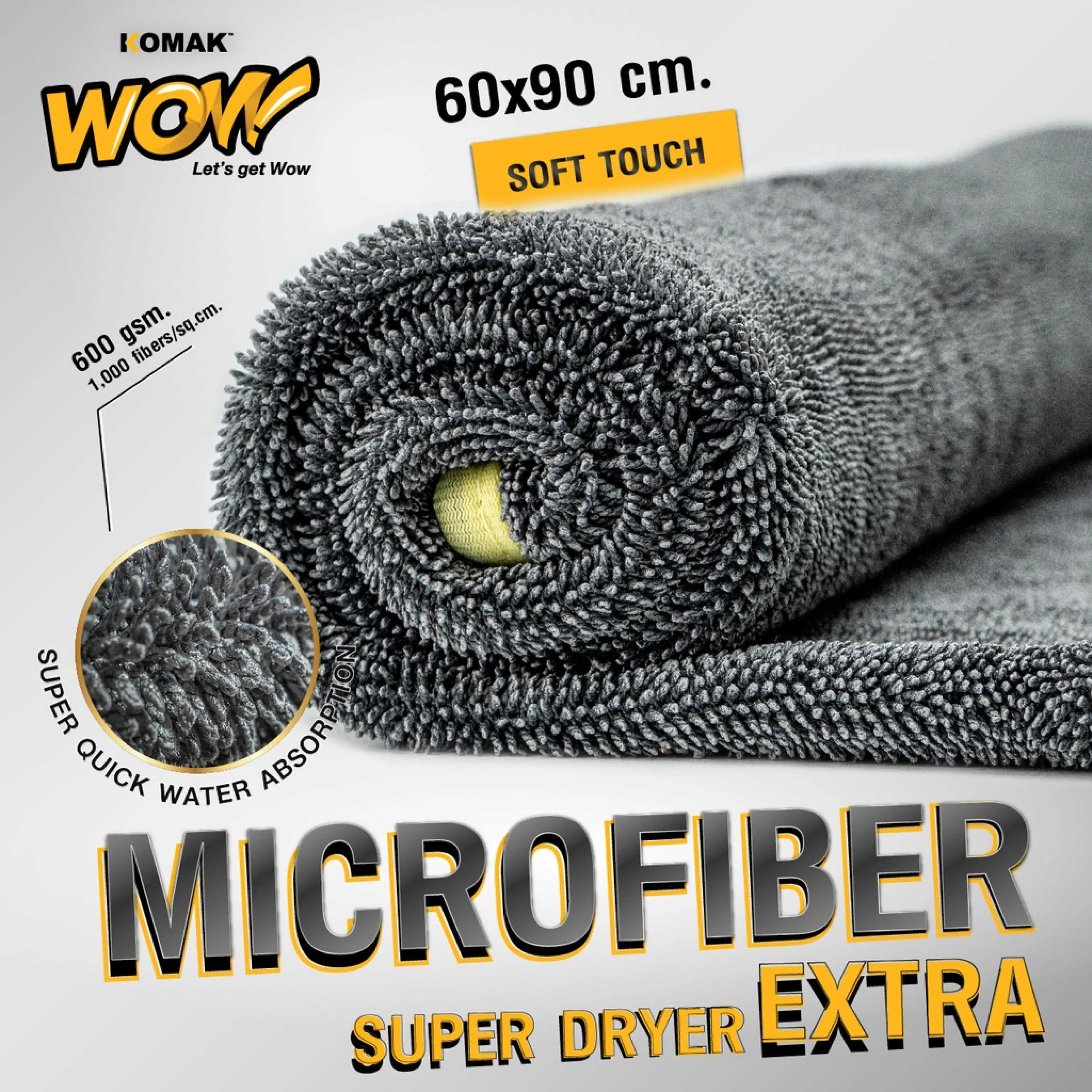 KOMAK Super Dryer EXTRA Microfiber 600gram - รูปที่ 1