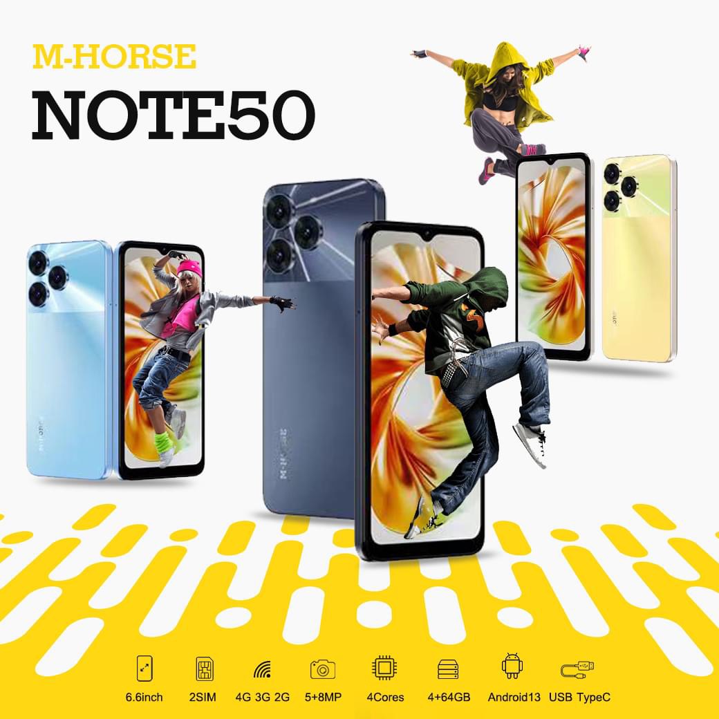 m-horse รุ่น NOTE5 Ram4GB Rom64GB ของแท้ 100% มือถือจอใหญ่ 6.6นิ้ว สมาร์ทโฟน รุ่นใหม่ รองรับทุกเครือข่าย ใช้เป๋าตังได้ ใช้ธนาคารได้ประกันศูนย์ไทย ราคา 2,190 บาท*ส่งฟรี