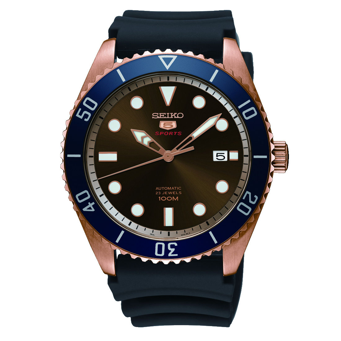 นาฬิกาข้อมือผู้ชาย Seiko 5 SPORTS MENS 23 JEWEL AUTOMATIC SRPB96J1 (MADE IN JAPAN) ราคา 9,990 บาท*ส่งฟรี