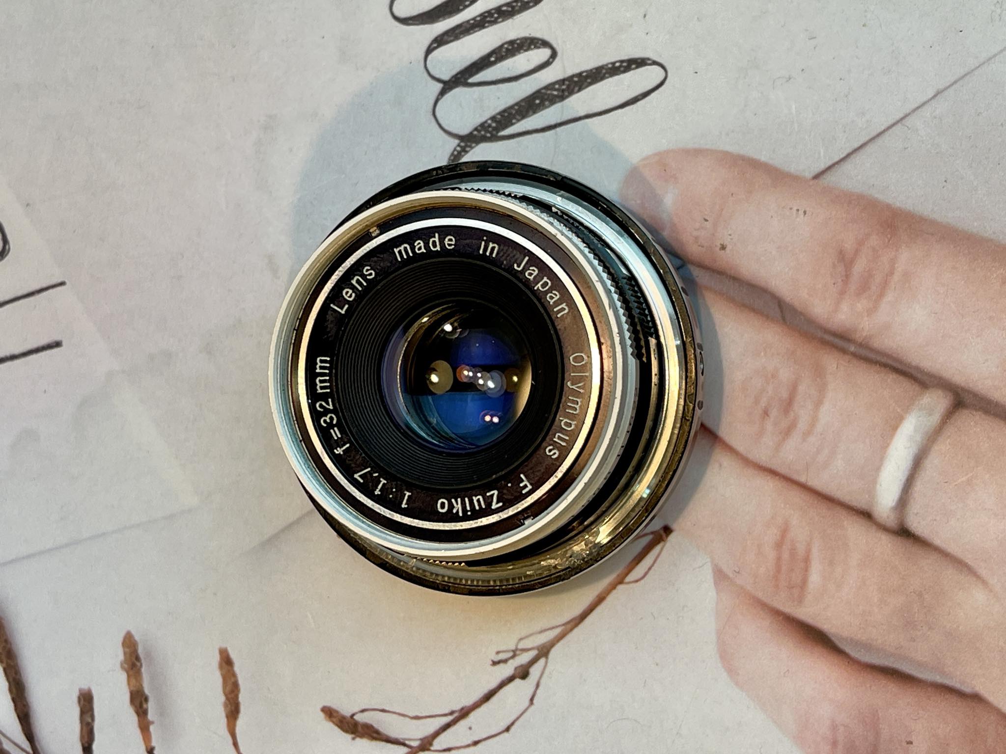 OLYMPUS F.ZUIKO 32MM.F1.7 MODIFIED SONY E MOUNT ราคา 1,990 บาท*ส่งฟรี