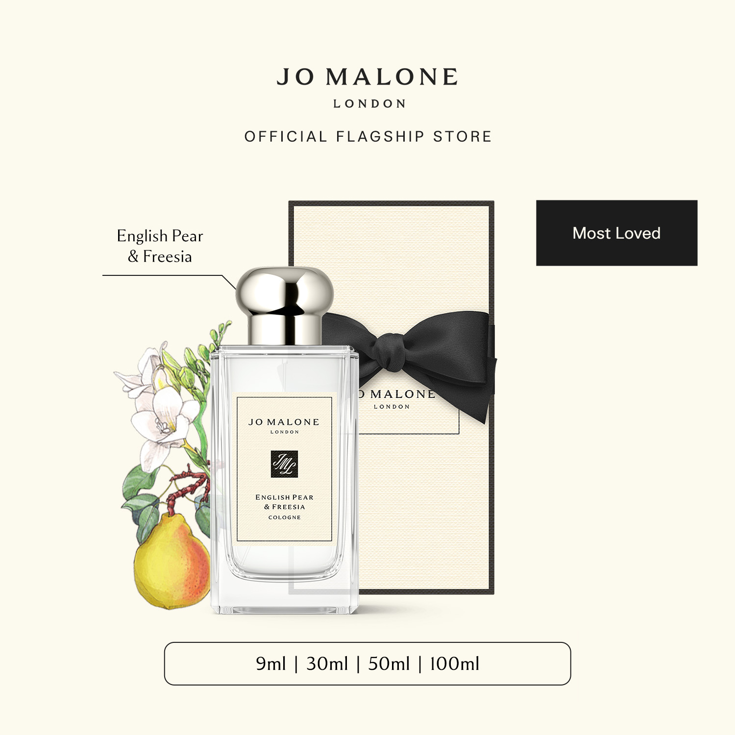 Jo Malone London Cologne 100ml 50ml 30ml 9ml • Perfume โจ มาโลน ลอนดอน น้ำหอม • Long-lasting perfumes with scents from fresh and uplifting citrus to opulent florals and warming woods • ราคา 3,100 บาท*ส่งฟรี