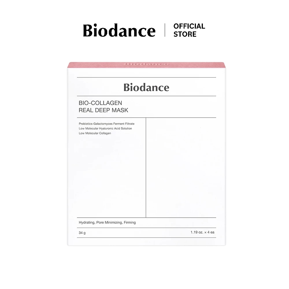 BIODANCE Bio Collagen Real Deep Mask 34g 12ea ราคา 1,915 บาท*ส่งฟรี
