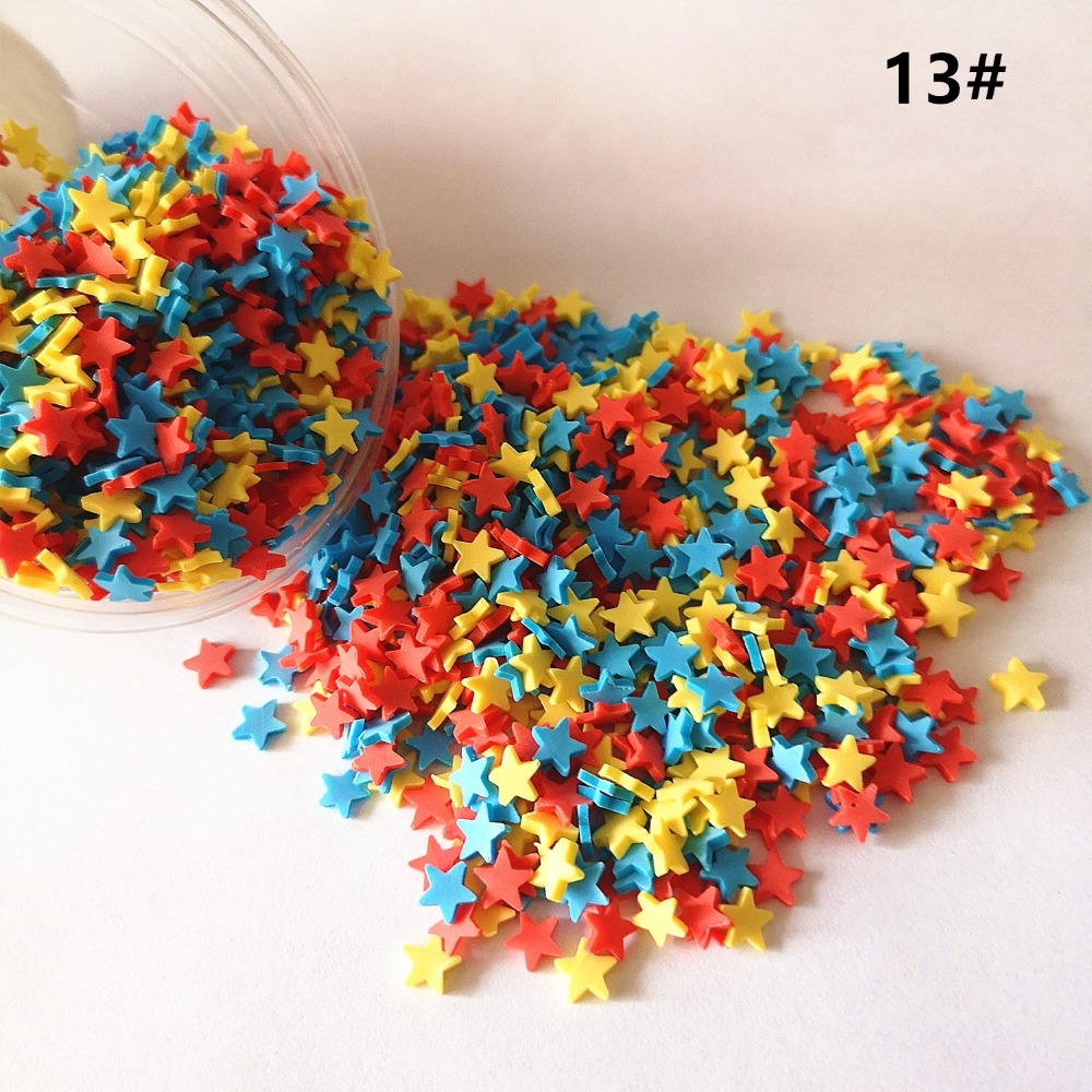 1000g DIY Polymer Clay Fake Candy Sweets Sugar Sprinkle Decorations for  Fake Cake Dessert Simulation Food