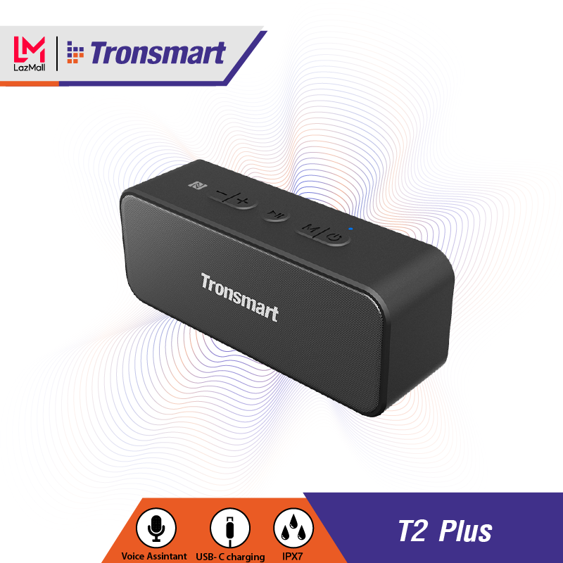 ดูภาพ Tronsmart Element T2 Plus Portable Bluetooth Speaker ( ลำโพงบลูทูธ , เครื่องเสียง , Bluetooth , ลำโพงกลางแจ้ง , บลูทูธไร้สาย ) เพิ่มเติม Tronsmart Element T2 Plus Portable Bluetooth Speaker ( ลำโพงบลูทูธ , เครื่องเสียง , Bluetooth , ลำโพงกลางแจ้ง , บลูทูธไร้สาย )
