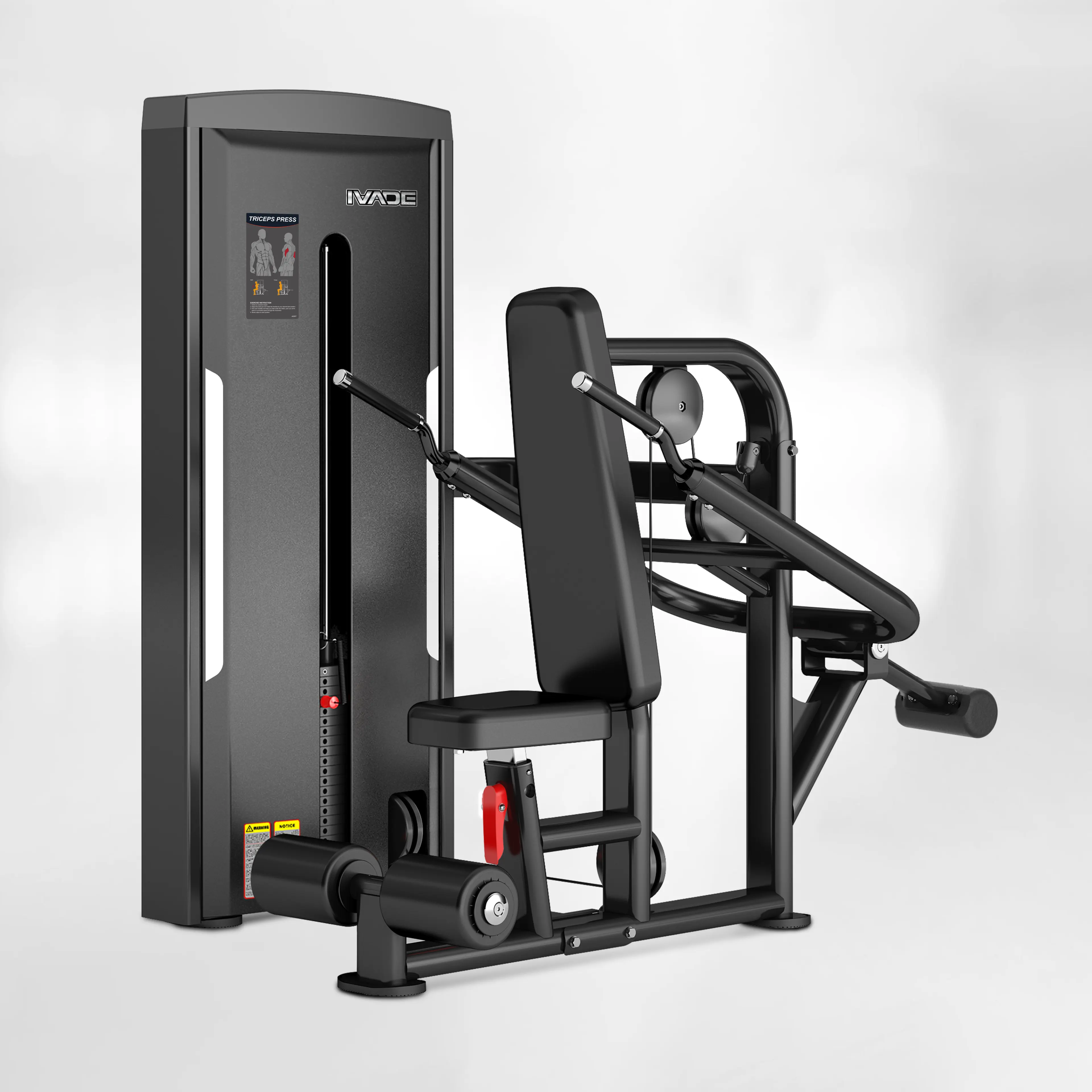 Ma-07 – Triceps Press 80kg Machine - Exercise Machine, Ivade Brand - รูปที่ 1