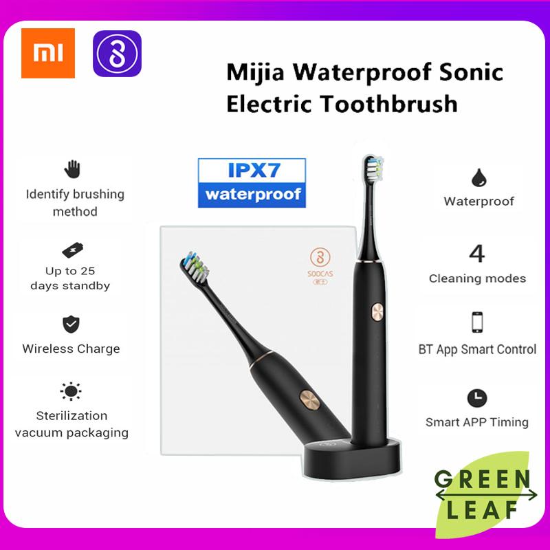 แปรงสีฟันไฟฟ้าเพื่อรอยยิ้มขาวสดใส พะเยา Xiaomi SOOCAS X3 Sonic Electronic Toothbrush  แปรงสีฟันไฟฟ้า