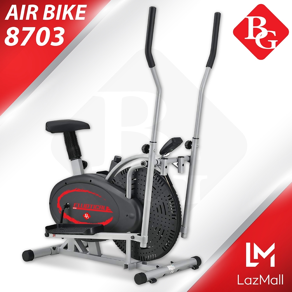 ดูภาพ B&G Fitness รุ่น BG8703 จักรยานนั่งปั่นออกกำลังกาย เครื่องเดินวงรี Elliptical จักรยานบริหาร Air Bike <br/>เพิ่มเติม B&G Fitness รุ่น BG8703 จักรยานนั่งปั่นออกกำลังกาย เครื่องเดินวงรี Elliptical จักรยานบริหาร Air Bike