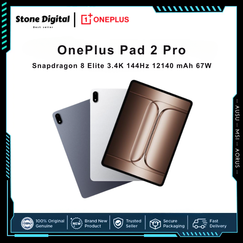 Oneplus Pad 2 Pro China Version Snapdragon 8 Elite 13.2 Inch Lcd Screen 3.4K 144Hz Battery 12140 Mah 67W ราคา 18,499 บาท*ส่งฟรี