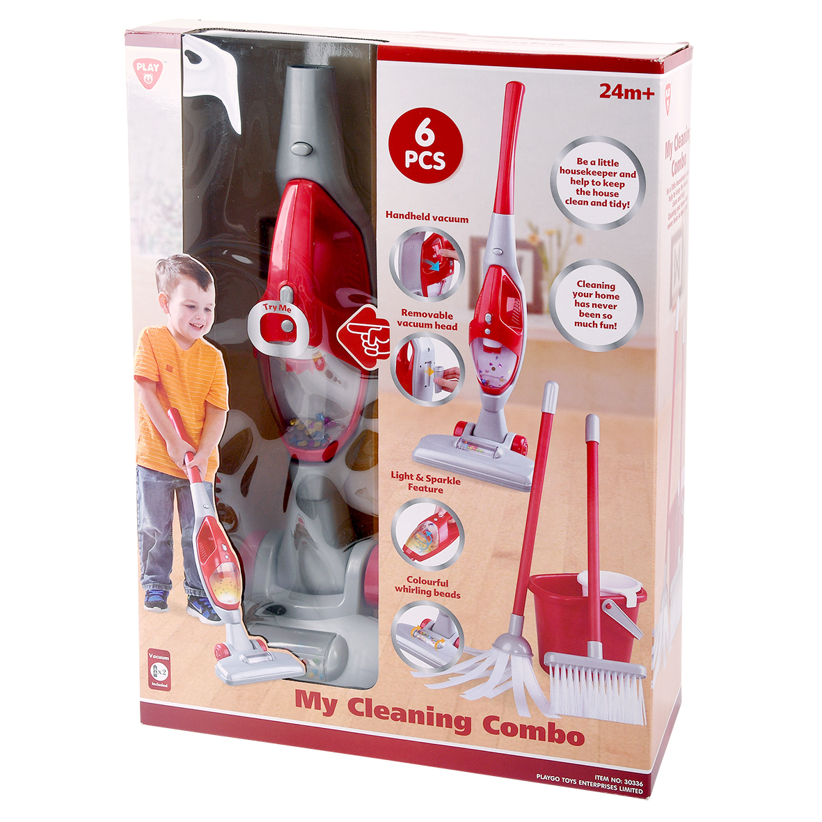 PLAYGOTOYS 30336 MY CLEANING COMBO ราคา 1,589 บาท*ส่งฟรี