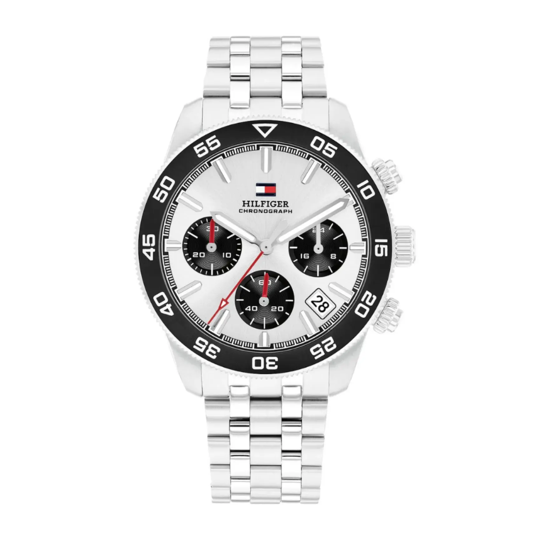 Tommy Hilfiger Th1792215 Th85 Chronograph 41 mm Wristwatch Men's Watch ราคา 9,600 บาท*ส่งฟรี