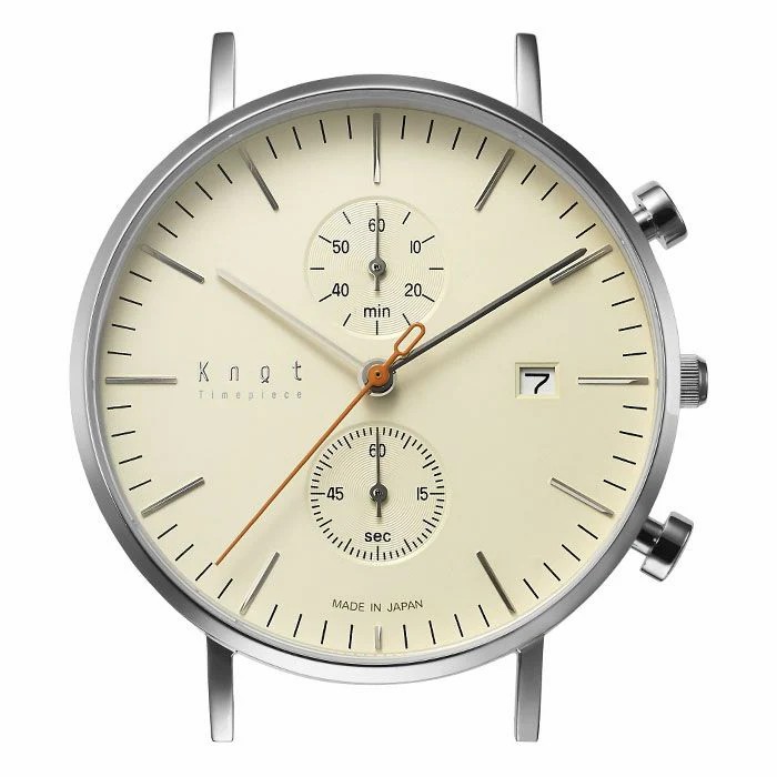 KNOT | นาฬิกาข้อมือ Chronograph ของแท้ (ผลิตในประเทศญี่ปุ่น ) Made in Japan รุ่น CC-39SVIV ราคา 7,750 บาท*ส่งฟรี