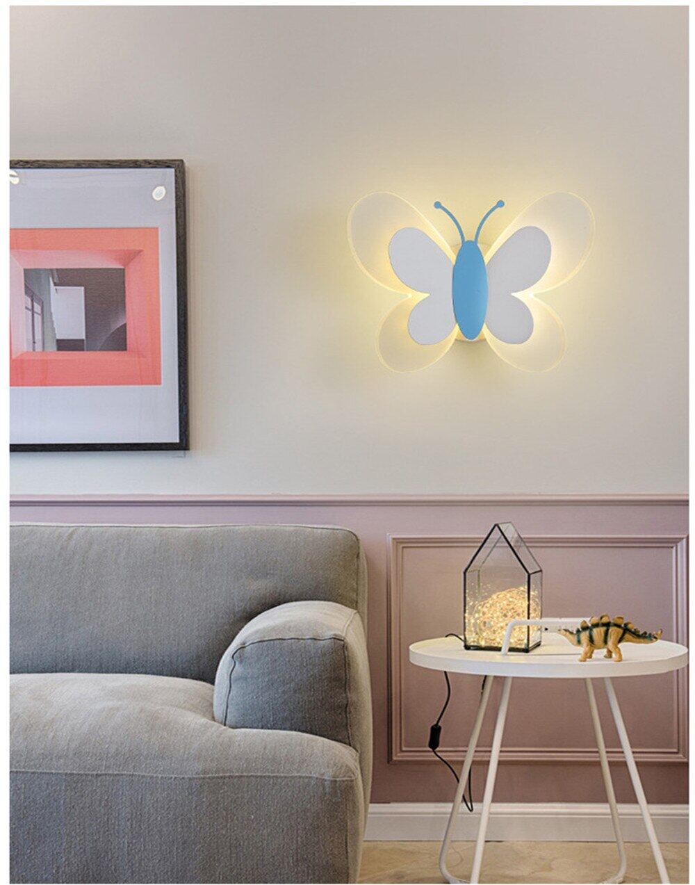 Butterfly Bedside Wall Lamp for cozy bedroom lighting11
