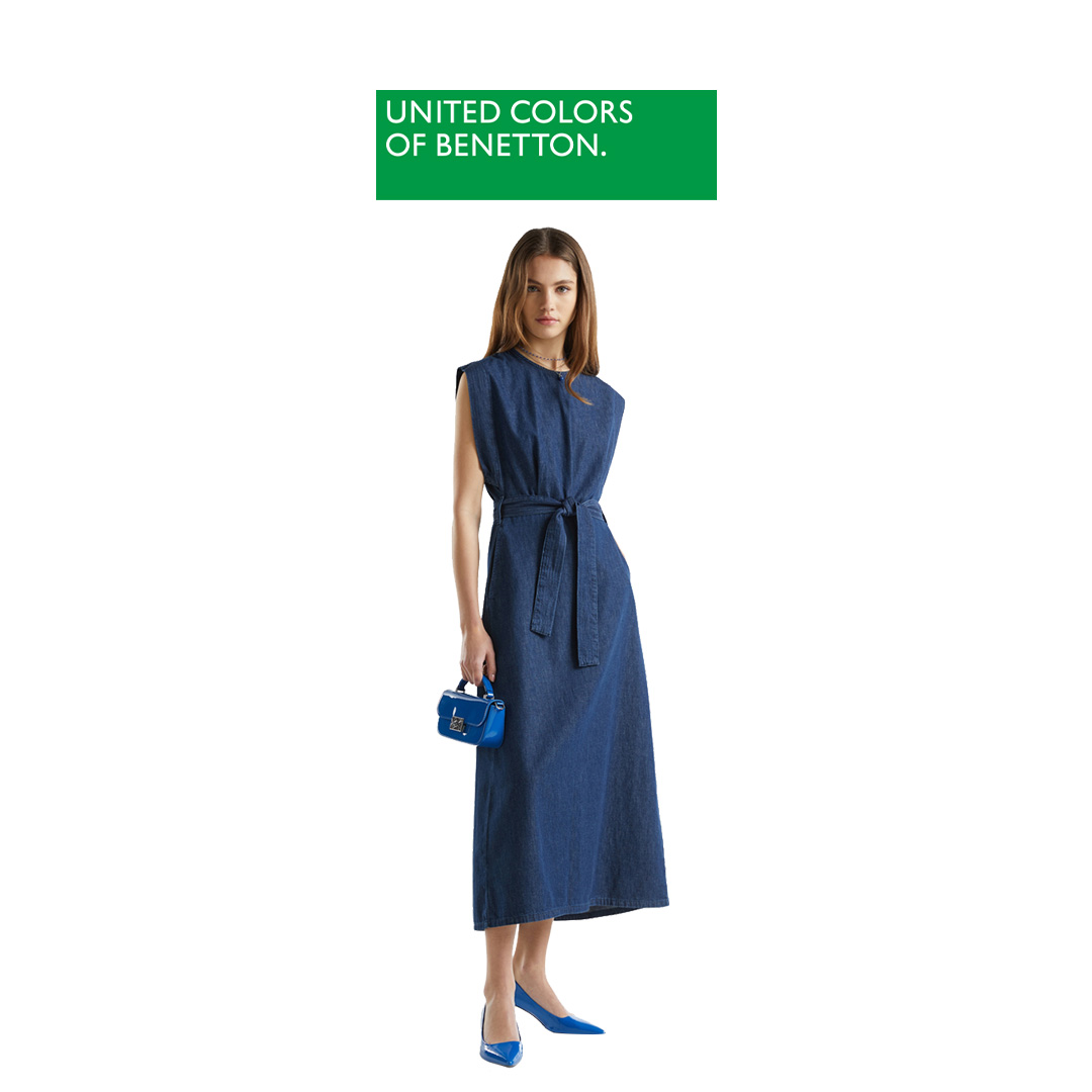 Benetton women DRESS 4PMVDV084 ราคา 2,765 บาท*ส่งฟรี