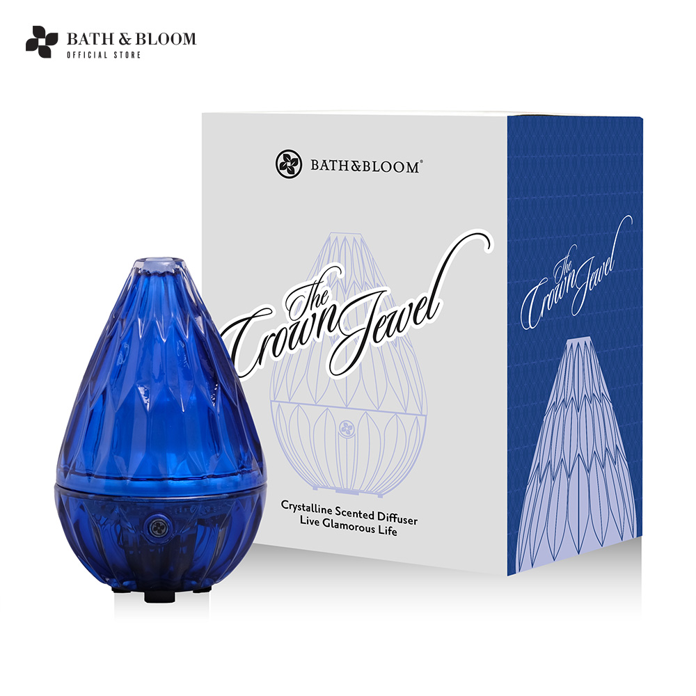 BATH & BLOOM THE CROWN JEWEL CRYSTALLINE SCENTED DIFFUSER - BLUE DIMOND ราคา 4,400 บาท*ส่งฟรี