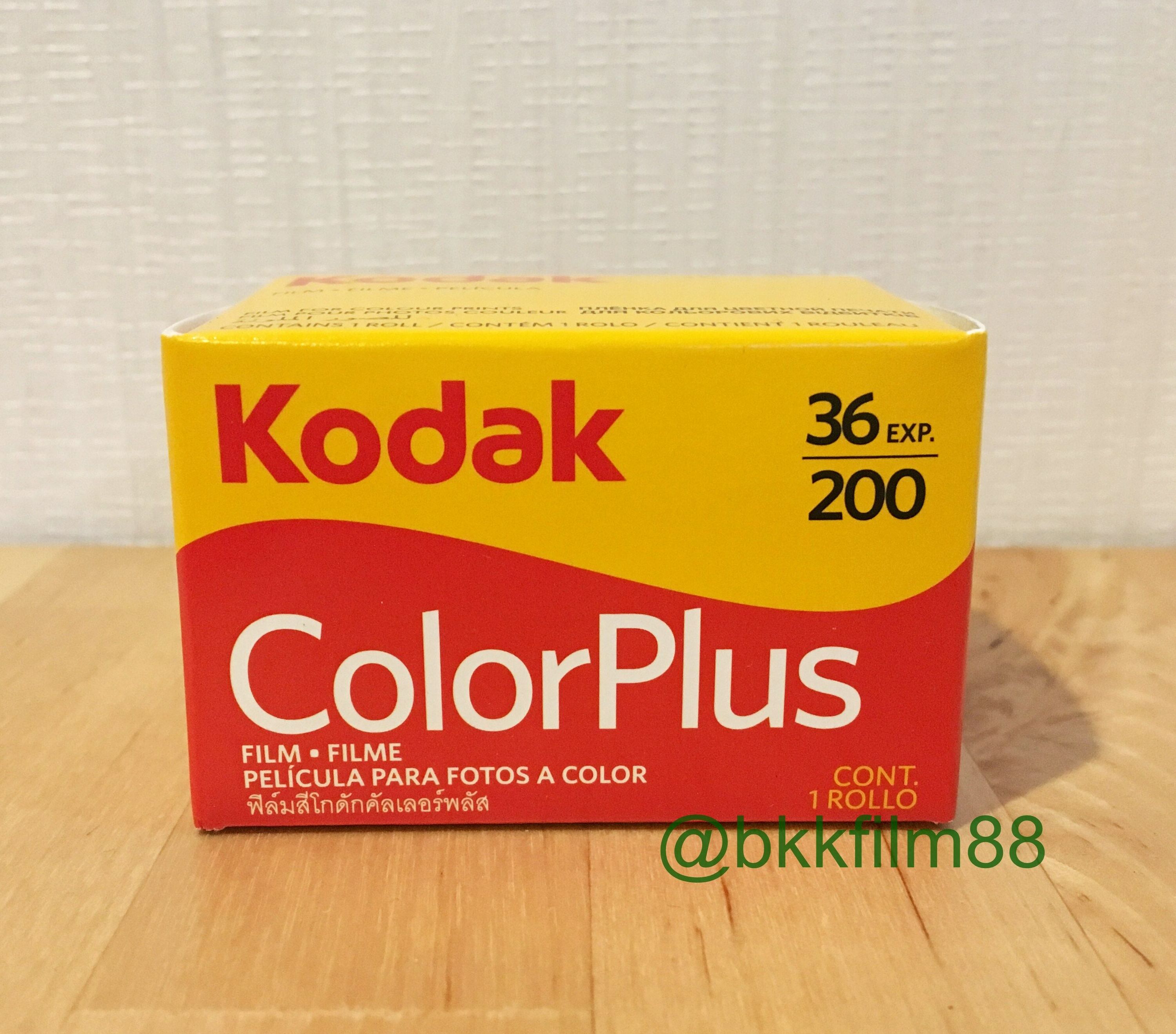 1 roll Kodak Colorplus 200 35mm 36exp 135-36 Color Film ราคา 405 บาท*ส่งฟรี