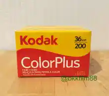 ภาพย่อรูปภาพสินค้าแรกของฟิล์มสี Kodak Colorplus 200 35mm 36exp 135-36 สำหรับกล้องฟิล์ม 35มม. ฟิล์ม กล้องทอย ฟิล์มใหม่ Film