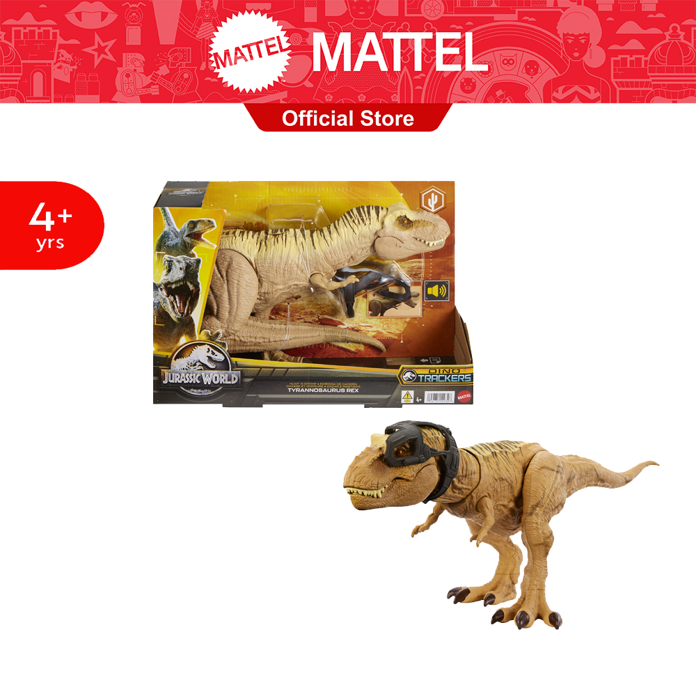 Jurassic World Hunt 'N Chomp Tyrannosaurus Rex ไดโนเสาร์ ไทแรนโนซอรัส เร็กซ์ รุ่นล่าแล้วงับ HNT62 ราคา 2,545 บาท*ส่งฟรี