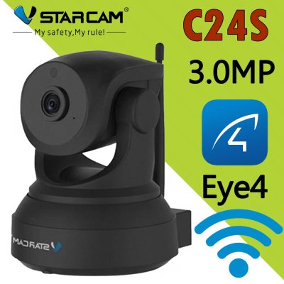 กล้องวงจรปิด IP Camera Vstarcam รุ่น C24S ใหม่ล่าสุด2020 ความละเอียด 3.0MP H.264+ กล้องวงจรปิด IP Camera Vstarcam รุ่น C24S ใหม่ล่าสุด2020 ความละเอียด 3.0MP H.264+