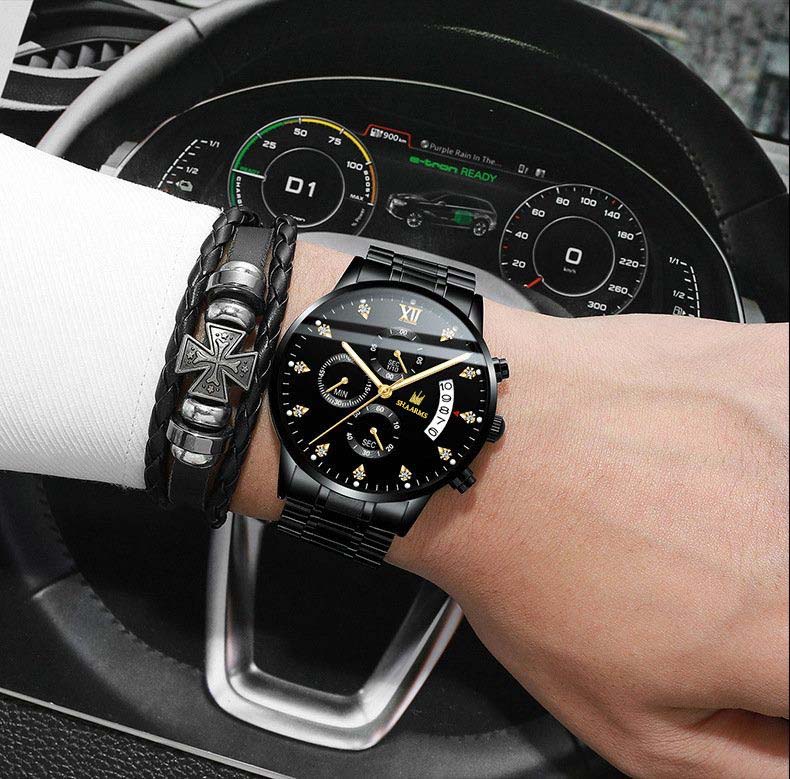 เกี่ยวกับสินค้า 2023 นาฬิกาข้อมือผู้ชาย นาฬิกาหรู นาฬิกากันน้ํา นาฬิกา ปฏิทิน นาฬิกาแฟชั่น นาฬิกาแฟชั่น นาฬิกาแฟชั่น นาฬิกาข้อมือเข็ม นาฬิกาสแตนเลส watch