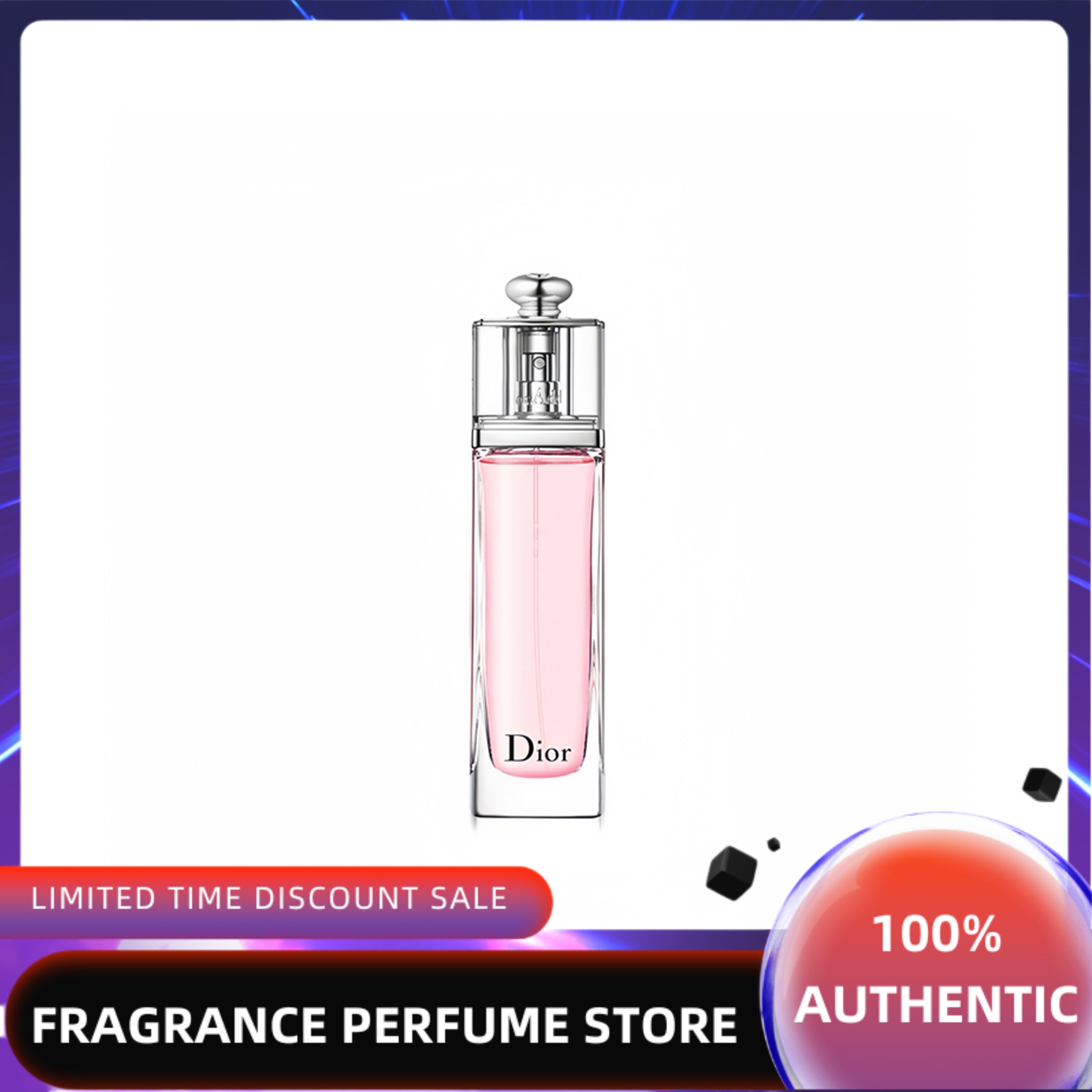 Dior Addict 100% Authentic Eau De Toilette - 100ml Discount Event ราคา 3,020 บาท*ส่งฟรี