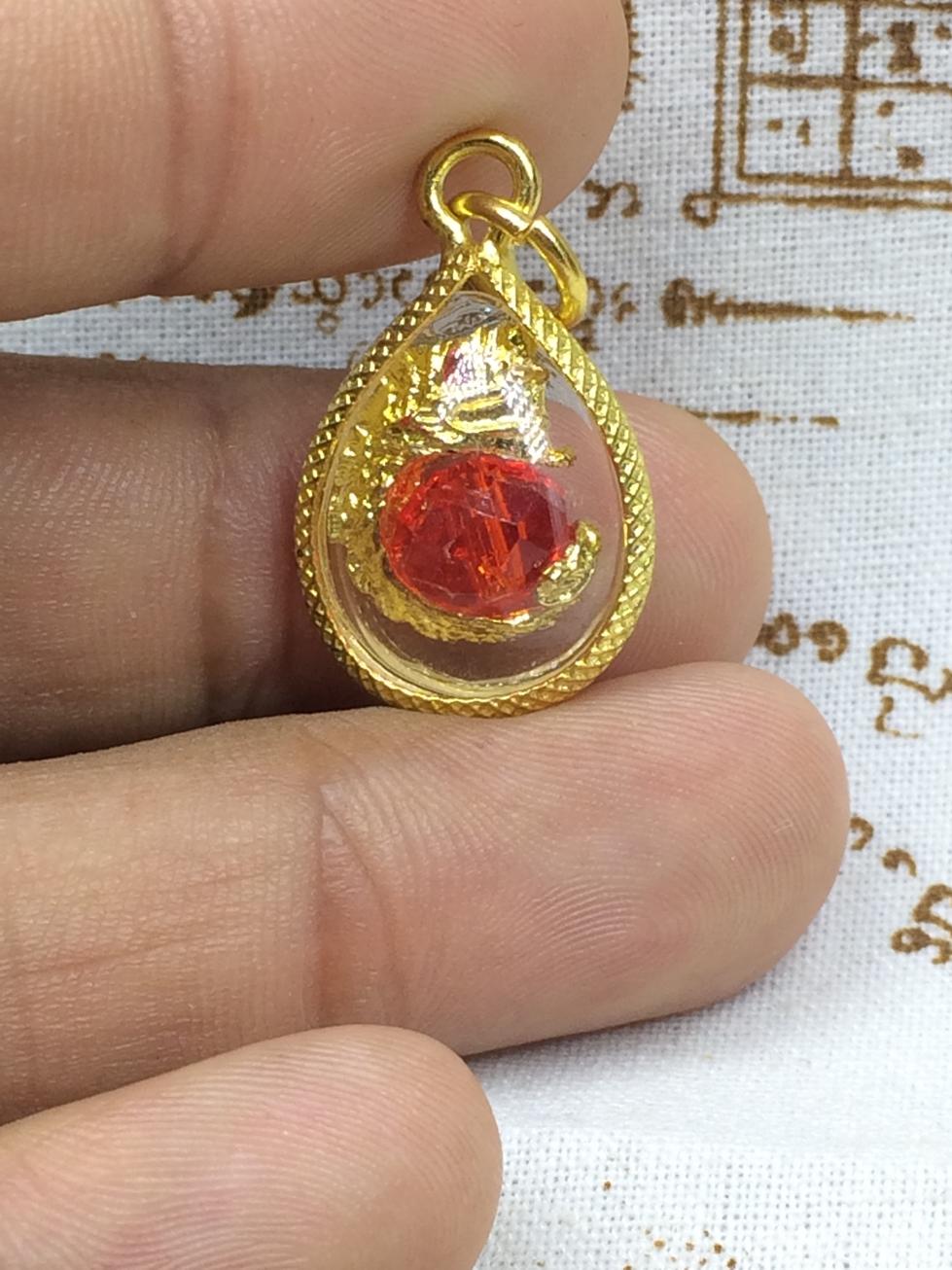 naga pendantthai amulet wealth lucky talisman