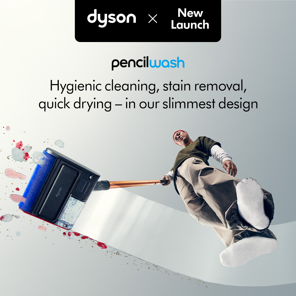 Dyson Pencilwash ™ Wet Floor Cleaner Dyson Floor Cleaning Machine ราคา 15,900 บาท*ส่งฟรี