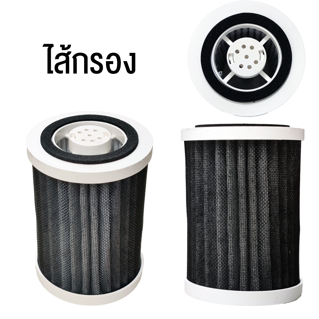 เครื่องฟอกอากาศ Mini Air Purifier เครื่องฟอกอากาศ ในรถ สำนักงาน ห้องนอน USB Air Purifier